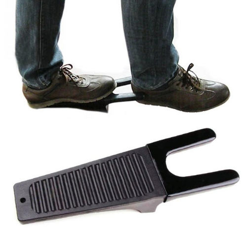 1Pc Black Boot Jack Puller Shoe Foot Scraper Cleaner Remover